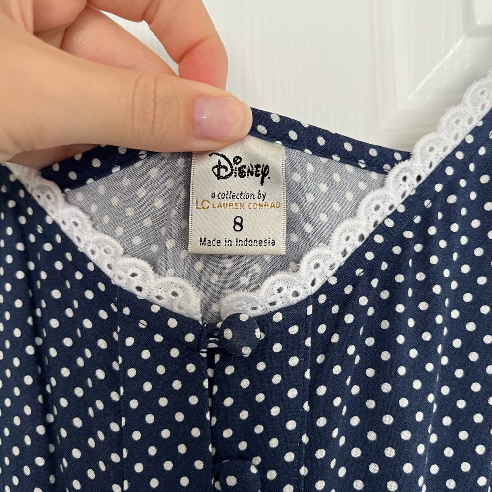 Kohl’s: LC Lauren Conrad Disney Minnie Mouse Polka-Dot Dress - Size 8 - Picture 5 of 5